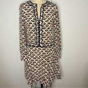 TORY BURCH Silk Nicoletta Dress Size 2